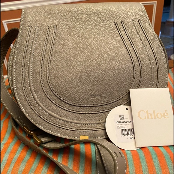 “SOLD” CHLOE MARCIE MEDIUM LEATHER CROSSBODY - Picture 3 of 14